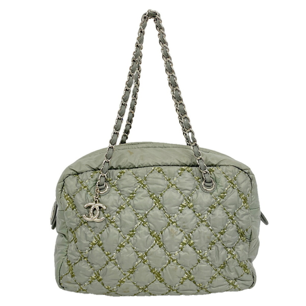 CHANEL Silver Tote Bag